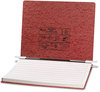 A Picture of product ACC-54078 ACCO PRESSTEX® Covers with Storage Hooks,  6" Cap, 14 7/8 x 11, Red