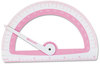 A Picture of product ACM-14376 Westcott® Student Protractor with Antimicrobial Product Protection,  Assorted Colors