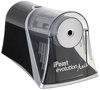 A Picture of product ACM-15509 iPoint® Evolution Axis Pencil Sharpener,  Black/Silver, 5w x 7 1/2 d x 7 1/4h