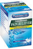 A Picture of product ACM-90316 PhysiciansCare® Extra-Strength Pain Reliever,  Two-Pack, 50 Packs/Box