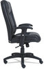 A Picture of product ALE-CC4119 Alera® CC Executive High-Back Swivel/Tilt Leather Chair,  Black
