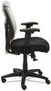 A Picture of product ALE-EL42BME10B Alera® Elusion™ Series Mesh Mid-Back Swivel/Tilt Chair Supports Up to 275 lb, 17.9" 21.8" Seat Height, Black