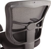 A Picture of product ALE-EL42ME10B Alera® Elusion™ Series Mesh Mid-Back Multifunction Chair Supports Up to 275 lb, 17.7" 21.4" Seat Height, Black
