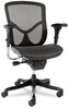 A Picture of product ALE-EQA42ME10B Alera® EQ Series Ergonomic Multifunction Mid-Back Mesh Chair Supports Up to 250 lb, Black