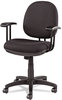 A Picture of product ALE-IN4811 Alera® Interval Series Swivel/Tilt Task Chair Supports Up to 275 lb, 18.42" 23.46" Seat Height, Black