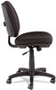 A Picture of product ALE-IN4811 Alera® Interval Series Swivel/Tilt Task Chair Supports Up to 275 lb, 18.42" 23.46" Seat Height, Black