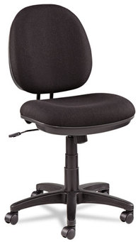 Alera® Interval Series Swivel/Tilt Task Chair Supports Up to 275 lb, 18.42" 23.46" Seat Height, Black