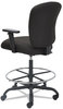 A Picture of product ALE-MT4610 Alera® Mota Series Big and Tall Stool Supports Up to 450 lb, 28.74" 32.67" Seat Height, Black