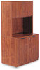 A Picture of product ALE-VA613622MC Alera® Valencia™ Series Storage Cabinet 34.13w x 22.78d 29h, Medium Cherry
