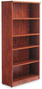 A Picture of product ALE-VA636632MC Alera® Valencia™ Series Bookcase Five-Shelf, 31.75w x 14d 64.75h, Medium Cherry