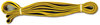 A Picture of product ALL-2403203 Alliance® Pallet Bands,  84" Circumference, 1" Width, 1/16" Gauge, Yellow, 12/Pack