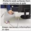 A Picture of product AOP-6070MS Artistic® KrystalView™ Desk Pad with Microban® Protection,  22 x 17, Clear