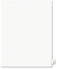 A Picture of product AVE-01426 Avery® Preprinted Style Legal Dividers Exhibit Side Tab Index 26-Tab, Z, 11 x 8.5, White, 25/Pack, (1426)