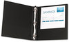 A Picture of product AVE-03400 Avery® Economy Non-View Binder with Round Rings 3 1.5" Capacity, 11 x 8.5, Blue, (3400)