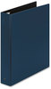 A Picture of product AVE-03400 Avery® Economy Non-View Binder with Round Rings 3 1.5" Capacity, 11 x 8.5, Blue, (3400)