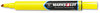 A Picture of product AVE-08882 Avery® MARKS A LOT® Large Desk-Style Permanent Marker Broad Chisel Tip, Yellow, Dozen (8882)