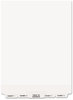 A Picture of product AVE-11378 Avery® Preprinted Legal Exhibit Index Tab Dividers with Black and White Tabs Bottom Style, 26-Tab, 1 to 25, 11 x 8.5, Set