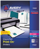 A Picture of product AVE-11553 Avery® Customizable Print-On™ Dividers Unpunched, 8-Tab, 11 x 8.5, White, 5 Sets