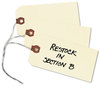 A Picture of product AVE-12605 Avery® Shipping Tags Double Wired 11.5 pt Stock, 4.75 x 2.38, Manila, 1,000/Box