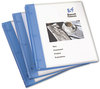 A Picture of product AVE-17670 Avery® Flexible View Binder with Round Rings 3 0.5" Capacity, 11 x 8.5, Blue