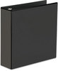 A Picture of product AVE-19750 Avery® Showcase Economy View Binder with Round Rings 3 3" Capacity, 11 x 8.5, Black