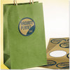 A Picture of product AVE-22808 Avery® Round Brown Kraft Print-to-the-Edge Labels 2.5" dia, 225/PK