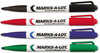 A Picture of product AVE-24459 Avery® MARKS A LOT® Pen-Style Dry Erase Markers Medium Bullet Tip, Assorted Colors, 4/Set (24459)