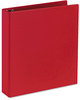 A Picture of product AVE-27202 Avery® Durable Non-View Binder with DuraHinge® and Slant Rings 3 1.5" Capacity, 11 x 8.5, Red