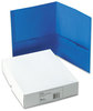A Picture of product AVE-47986 Avery® Two-Pocket Folder 40-Sheet Capacity, 11 x 8.5, Light Blue, 25/Box