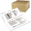 A Picture of product AVE-5127 Avery® Shipping Labels with Paper Receipt & TrueBlock® Technology and Inkjet/Laser Printers, 5.06 x 7.63, White, 50/Pack