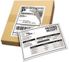 A Picture of product AVE-5127 Avery® Shipping Labels with Paper Receipt & TrueBlock® Technology and Inkjet/Laser Printers, 5.06 x 7.63, White, 50/Pack