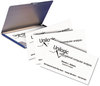 A Picture of product AVE-5371 Avery® Printable Microperforated Business Cards with Sure Feed® Technology w/Sure Laser, 2 x 3.5, White, 250 10/Sheet, 25 Sheets/Pack