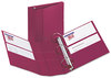 A Picture of product AVE-79364 Avery® Heavy-Duty Non-View Binder with DuraHinge® and One Touch EZD® Rings Locking 3 4" Capacity, 11 x 8.5, Maroon