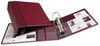 A Picture of product AVE-79364 Avery® Heavy-Duty Non-View Binder with DuraHinge® and One Touch EZD® Rings Locking 3 4" Capacity, 11 x 8.5, Maroon