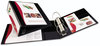 A Picture of product AVE-79604 Avery® Heavy-Duty View Binder with DuraHinge® and One Touch EZD® Rings Locking 3 4" Capacity, 11 x 8.5, Black