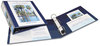 A Picture of product AVE-79805 Avery® Heavy-Duty View Binder with DuraHinge® and One Touch EZD® Rings 3 1.5" Capacity, 11 x 8.5, Navy Blue