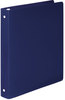 A Picture of product ACC-39712 ACCO ACCOHIDE® Poly Round Ring Binder,  35-pt. Cover, 1" Cap, Dark Blue