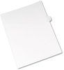 A Picture of product AVE-82172 Avery® Preprinted Allstate® Style Legal Dividers Exhibit Side Tab Index 26-Tab, J, 11 x 8.5, White, 25/Pack