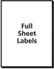 A Picture of product AVE-8465 Avery® Shipping Labels with TrueBlock® Technology Inkjet Printers, 8.5 x 11, White, 100/Box