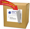 A Picture of product AVE-8465 Avery® Shipping Labels with TrueBlock® Technology Inkjet Printers, 8.5 x 11, White, 100/Box