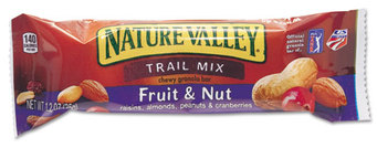 Nature Valley Granola Bars,  Chewy Trail Mix Cereal, 1.2oz Bar, 16/Box