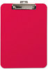 A Picture of product BAU-61622 Baumgartens Mobile OPS™ Unbreakable Recycled Clipboard,  1/4" Capacity, 8 1/2 x 11, Red