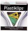 A Picture of product BAU-LP0200 Baumgartens Plastiklips Paper Clips,  Small, Assorted Colors, 1,000/Box
