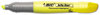 A Picture of product BIC-BLMG11YW BIC® Brite Liner® Chisel Highlighters,  Chisel Tip, Fluorescent Yellow Ink, Dozen