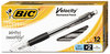 A Picture of product BIC-MV511BK BIC® Velocity® Original Mechanical Pencil,  .5mm, Black