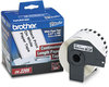 A Picture of product BRT-DK2205 Brother Continuous Length Label Tapes Paper Tape, 2.4" x 100 ft Roll, White