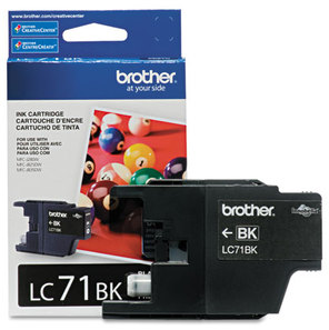 Brother LC713PKS-LC71Y Inks,  Black