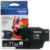 A Picture of product BRT-LC71BK Brother LC713PKS-LC71Y Inks,  Black