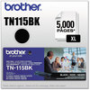 A Picture of product BRT-TN115BK Brother TN110BK, TN110C, TN110M, TN110Y, TN115BK, TN115C, TN115M, TN115Y Toner Cartridge,  Black