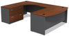 A Picture of product BSH-WC24446 Bush® Series C Bow Front Desk,  Hansen Cherry